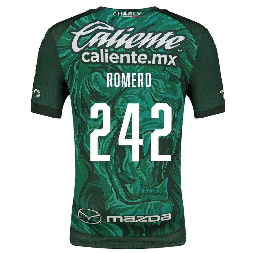 Danxen Kobiety Alan Romero #242 Zielony Czarny Domowa Koszulka 2026/27 Koszulki Klubowe