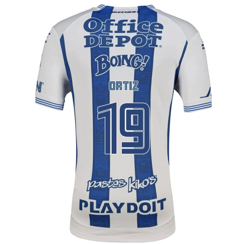 Danxen Kobiety Celso Ortiz #19 Biały Granatowy Domowa Koszulka 2026/27 Koszulki Klubowe
