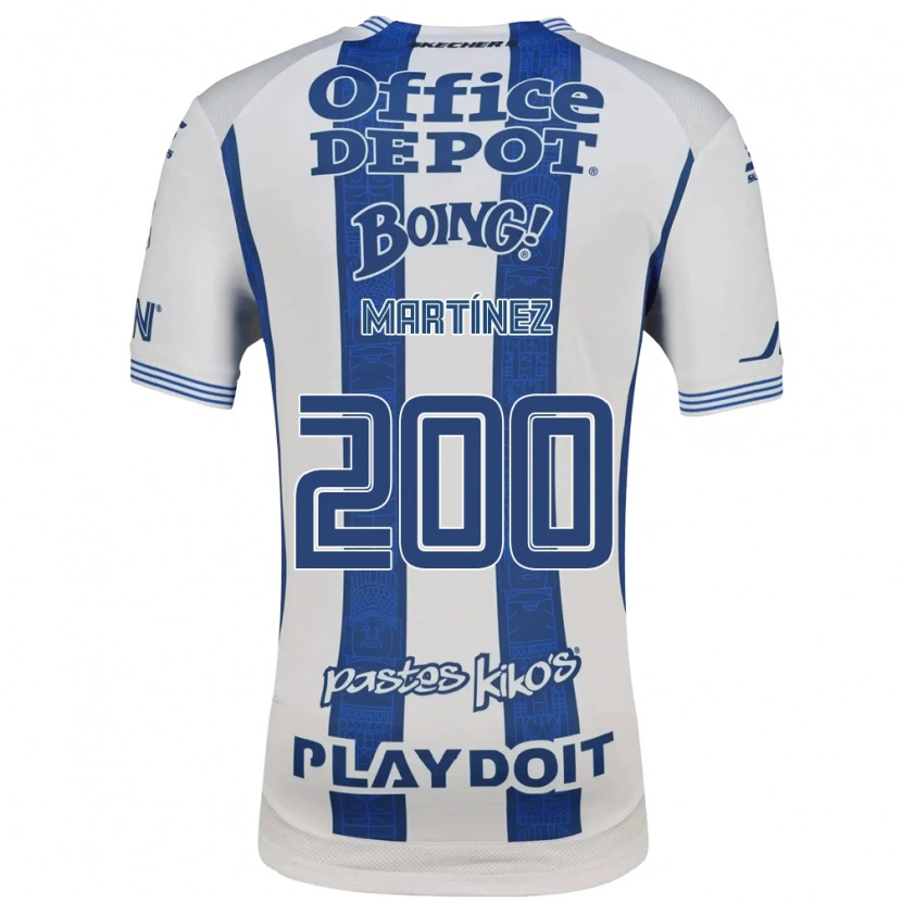 Danxen Kobiety Yaro Martínez #200 Biały Granatowy Domowa Koszulka 2026/27 Koszulki Klubowe