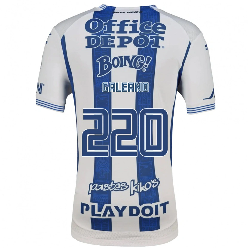 Danxen Kobiety Rony Galeano #220 Biały Granatowy Domowa Koszulka 2026/27 Koszulki Klubowe