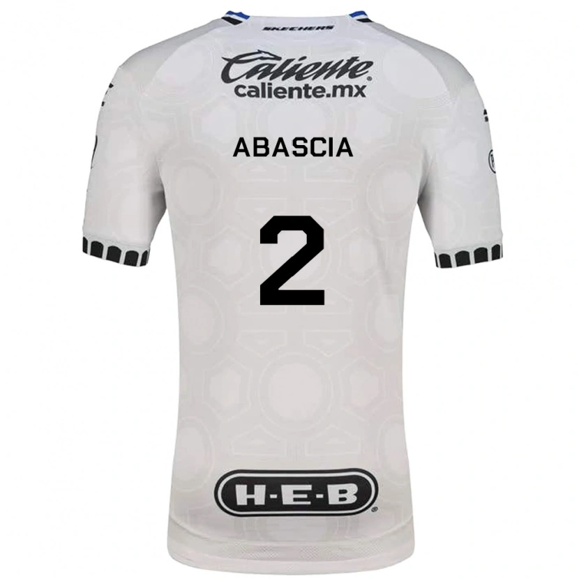 Danxen Kobiety Lucas Abascia #2 Biały Czarny Niebieski Domowa Koszulka 2026/27 Koszulki Klubowe