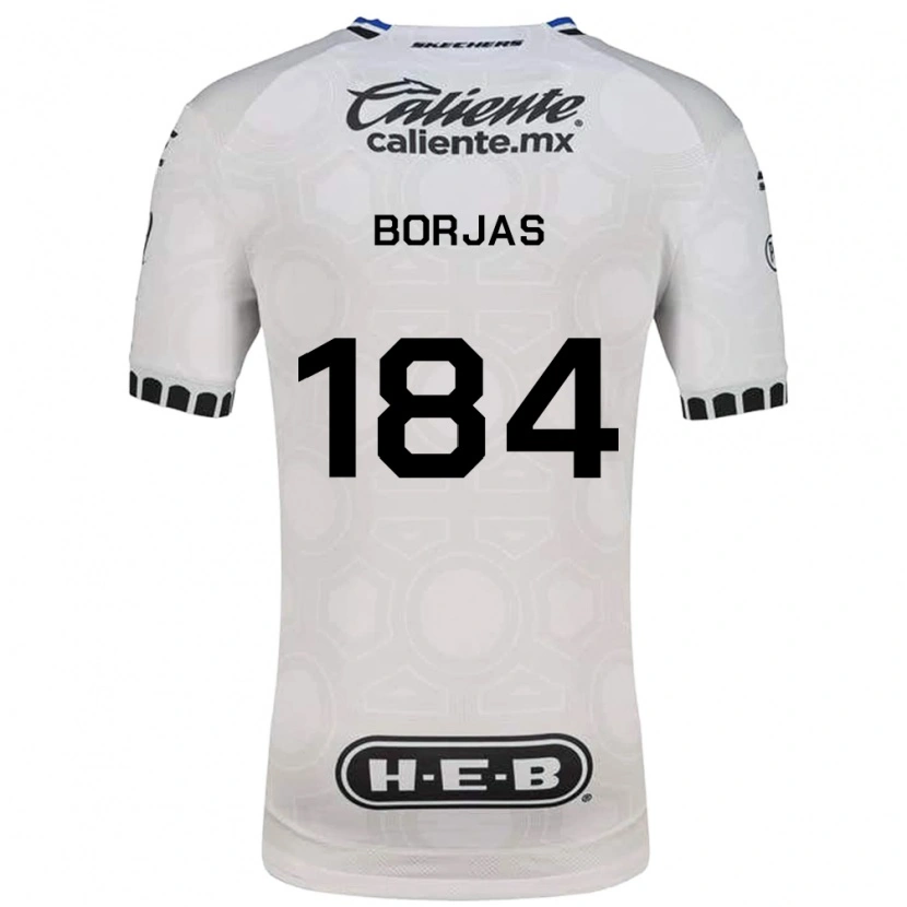 Danxen Kobiety Daniel Borjas #184 Biały Czarny Niebieski Domowa Koszulka 2026/27 Koszulki Klubowe