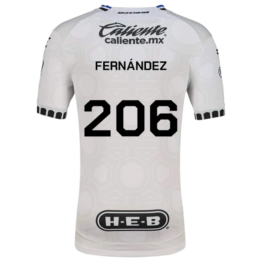 Danxen Kobiety Erik Fernández #206 Biały Czarny Niebieski Domowa Koszulka 2026/27 Koszulki Klubowe