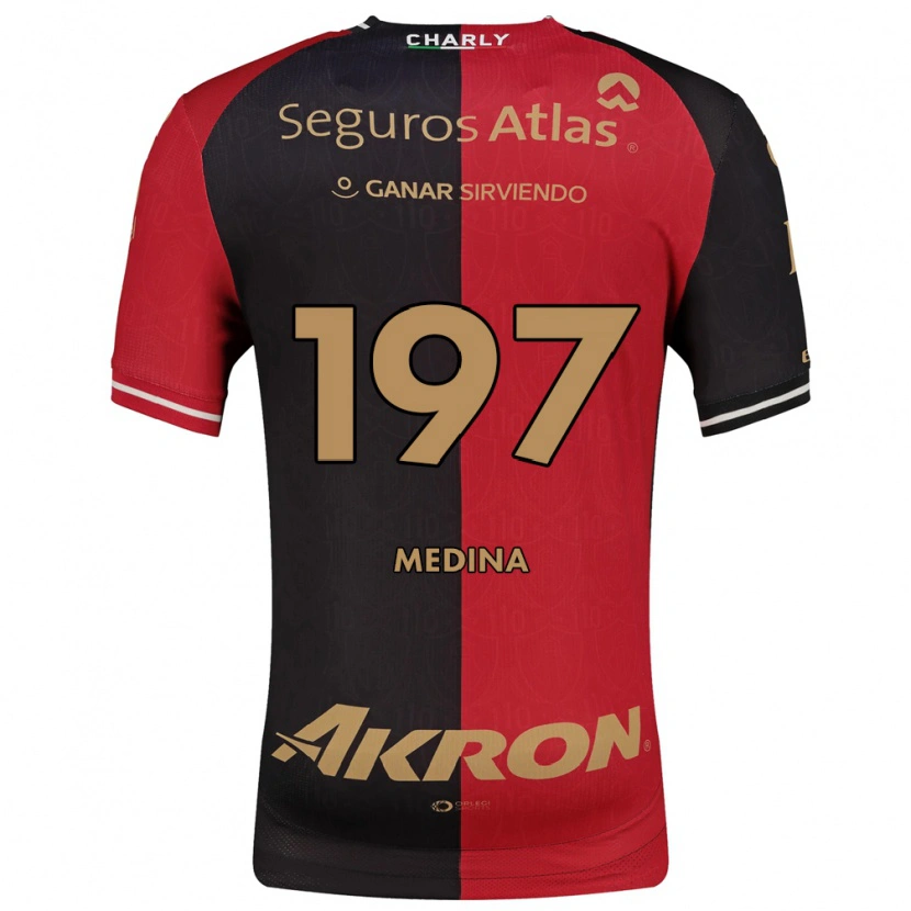 Danxen Kobiety Héctor Medina #197 Czerwony Czarny Brązowy Domowa Koszulka 2026/27 Koszulki Klubowe