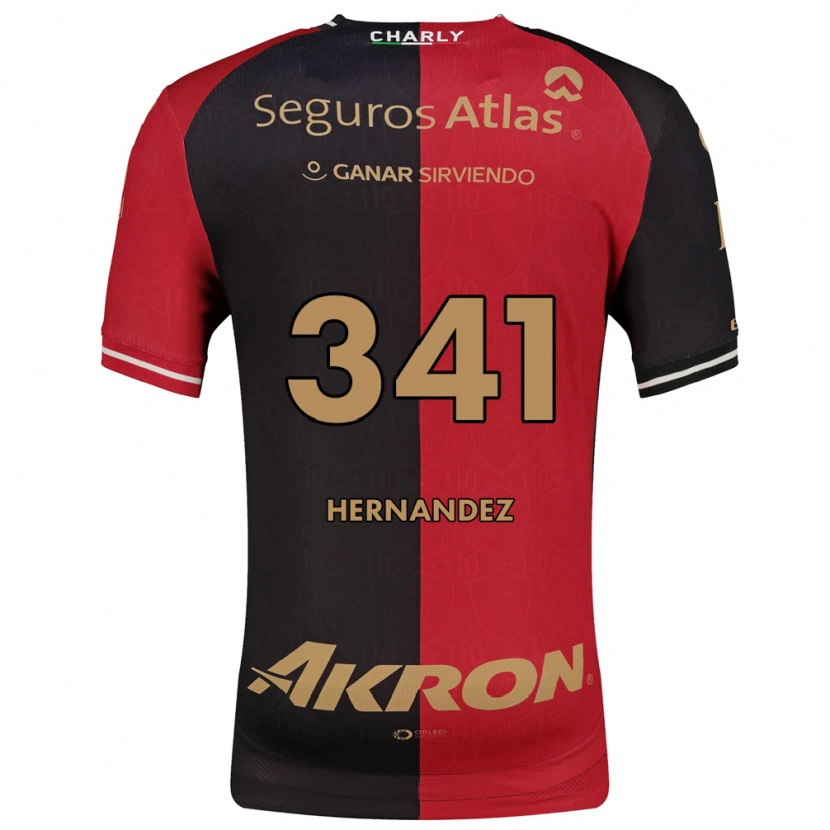 Danxen Kobiety Leonardo Hernández #341 Czerwony Czarny Brązowy Domowa Koszulka 2026/27 Koszulki Klubowe