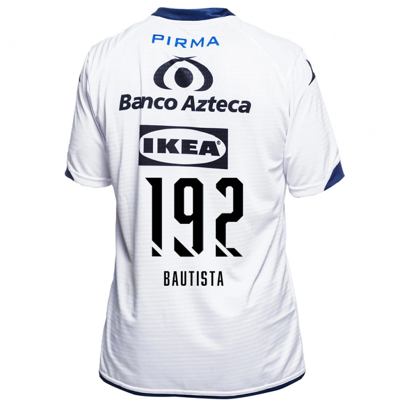 Danxen Kobiety Gael Bautista #192 Biały Czarny Niebieski Domowa Koszulka 2026/27 Koszulki Klubowe