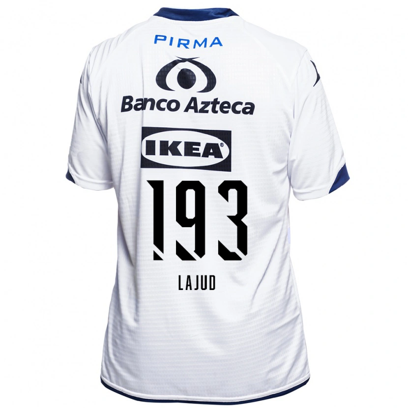 Danxen Kobiety Rodrigo Lajud #193 Biały Czarny Niebieski Domowa Koszulka 2026/27 Koszulki Klubowe