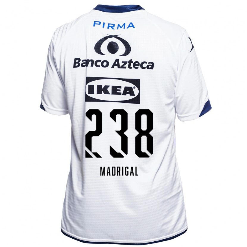 Danxen Kobiety David Madrigal #238 Biały Czarny Niebieski Domowa Koszulka 2026/27 Koszulki Klubowe