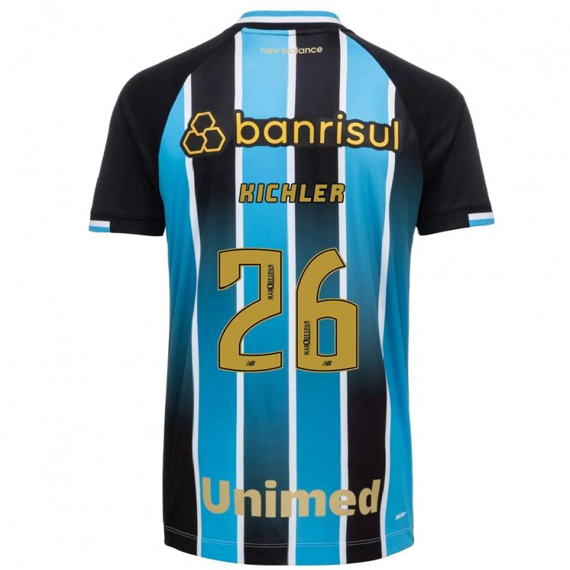 Danxen Kobiety Paola Kichler #26 Niebieski Brązowy Czarny Domowa Koszulka 2026/27 Koszulki Klubowe