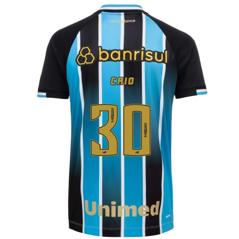 Danxen Kobiety Rodrigo Caio #30 Niebieski Brązowy Czarny Domowa Koszulka 2026/27 Koszulki Klubowe