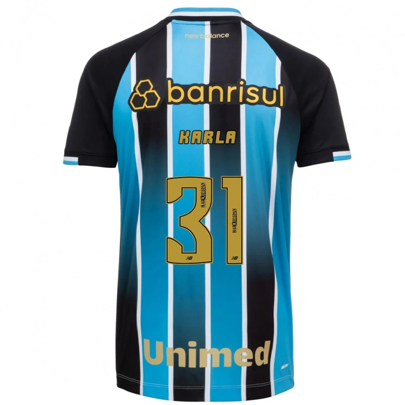 Danxen Kobiety Emmily Karla #31 Niebieski Brązowy Czarny Domowa Koszulka 2026/27 Koszulki Klubowe