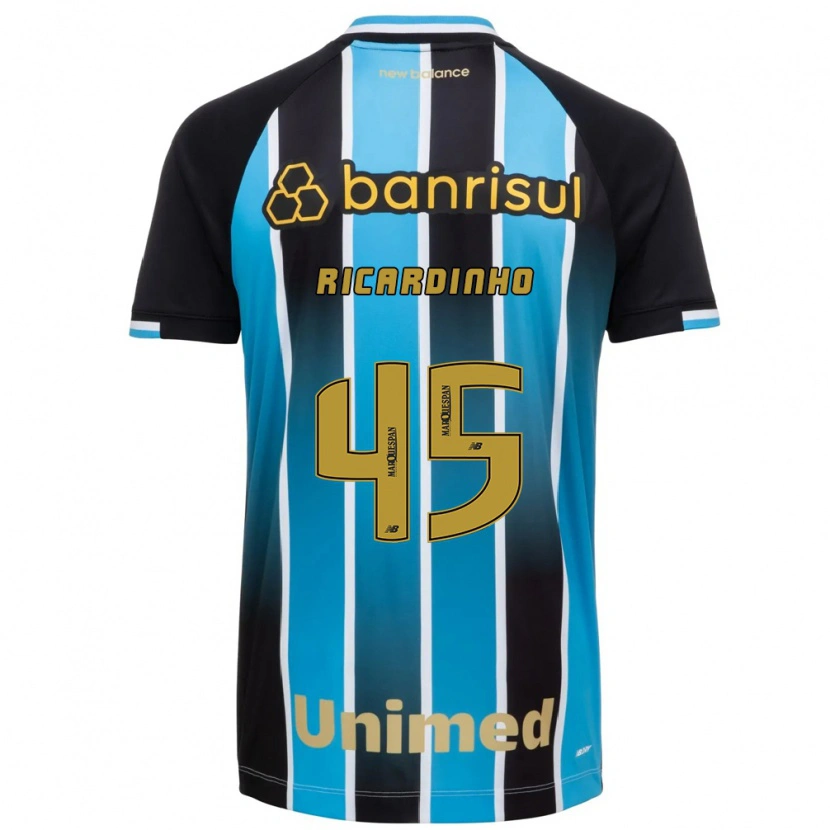 Danxen Kobiety Ricardinho #45 Niebieski Brązowy Czarny Domowa Koszulka 2026/27 Koszulki Klubowe