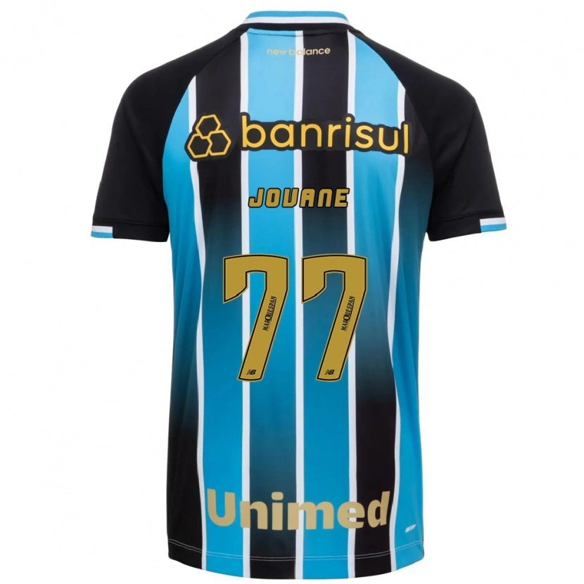 Danxen Kobiety Jovane Cabral #77 Niebieski Brązowy Czarny Domowa Koszulka 2026/27 Koszulki Klubowe