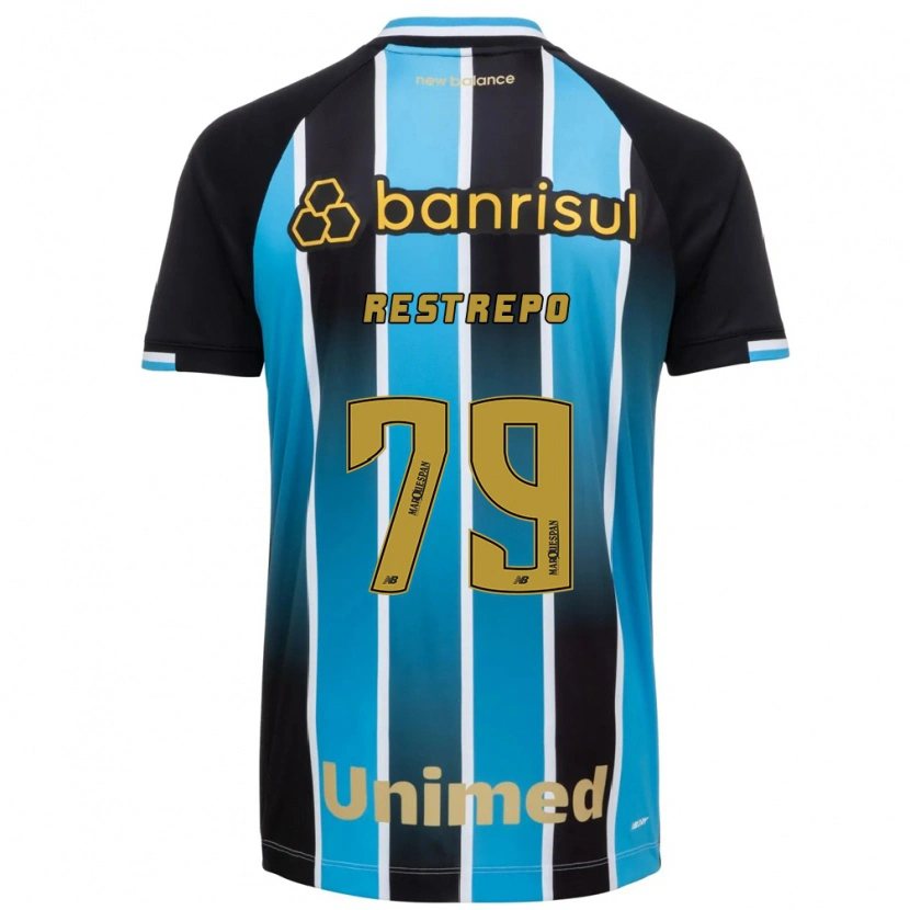 Danxen Kobiety Kelly Restrepo #79 Niebieski Brązowy Czarny Domowa Koszulka 2026/27 Koszulki Klubowe