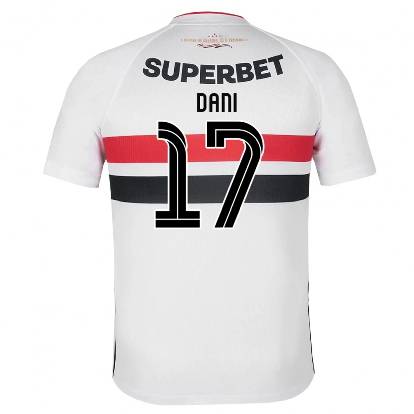 Danxen Kobiety Dani #17 Biały Czerwony Czarny Domowa Koszulka 2026/27 Koszulki Klubowe