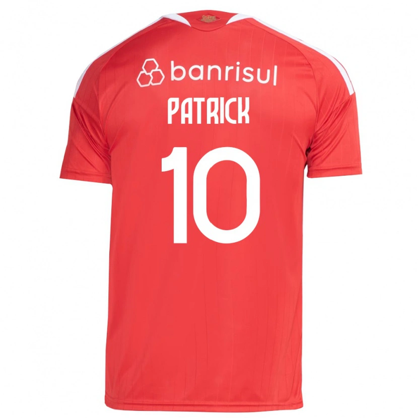 Danxen Kobiety Alan Patrick #10 Czerwony Biały Domowa Koszulka 2026/27 Koszulki Klubowe