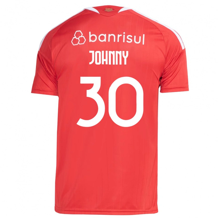 Danxen Kobiety Johnny #30 Czerwony Biały Domowa Koszulka 2026/27 Koszulki Klubowe