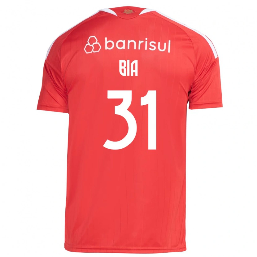 Danxen Kobiety Bia #31 Czerwony Biały Domowa Koszulka 2026/27 Koszulki Klubowe