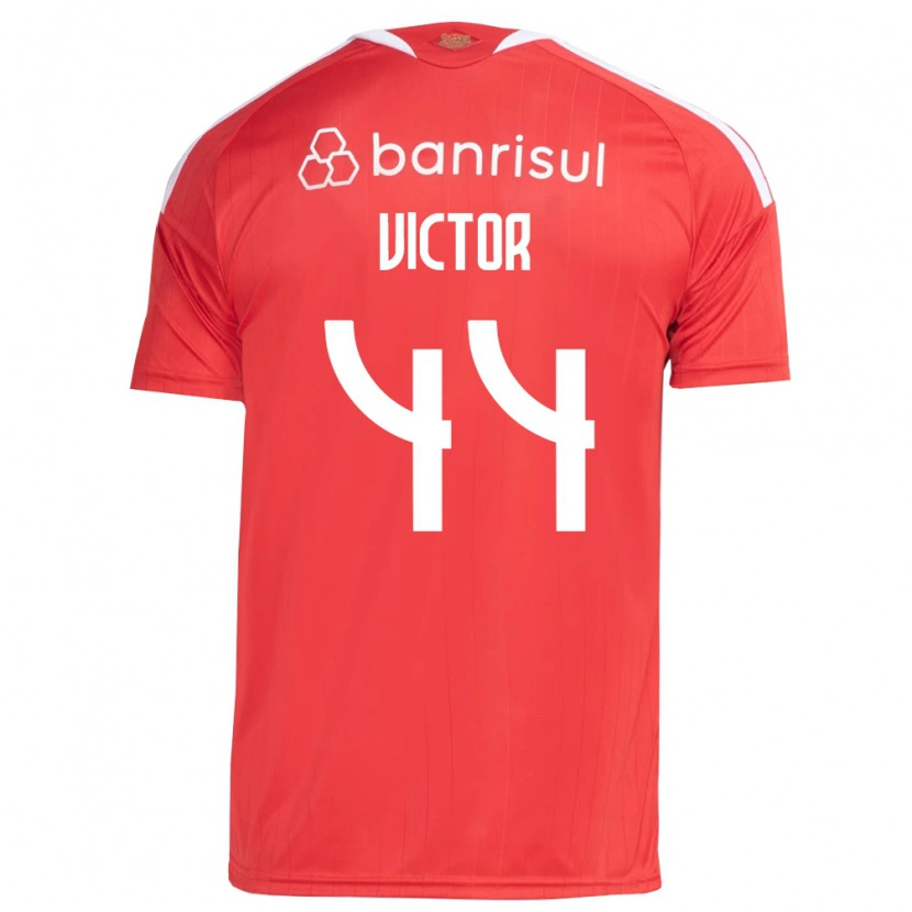 Danxen Kobiety João Victor #44 Czerwony Biały Domowa Koszulka 2026/27 Koszulki Klubowe