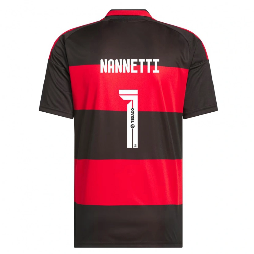 Danxen Kobiety Léo Nannetti #1 Czerwony Czarny Biały Domowa Koszulka 2026/27 Koszulki Klubowe