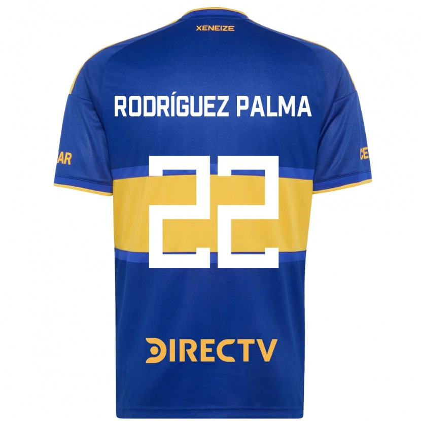 Danxen Kobiety Joaquina Rodríguez Palma #22 Królewski Niebieski Żółty Domowa Koszulka 2026/27 Koszulki Klubowe