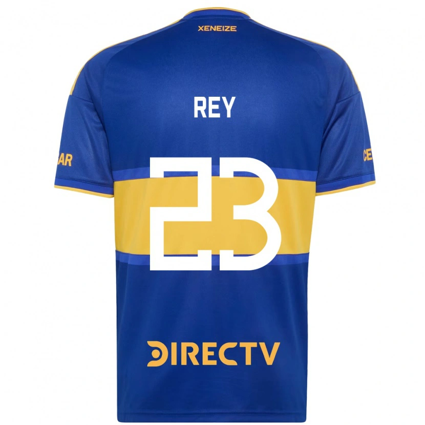 Danxen Kobiety Camilo Rey Domenech #23 Królewski Niebieski Żółty Domowa Koszulka 2026/27 Koszulki Klubowe