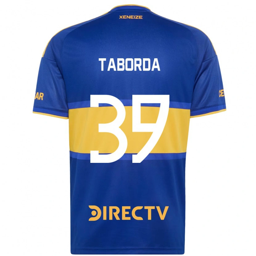 Danxen Kobiety Vicente Taborda #39 Królewski Niebieski Żółty Domowa Koszulka 2026/27 Koszulki Klubowe