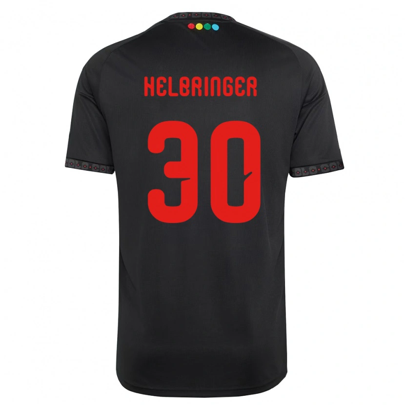 Danxen Kobiety Aixa Helbringer #30 Czarny Czerwony Wyjazdowa Koszulka 2026/27 Koszulki Klubowe