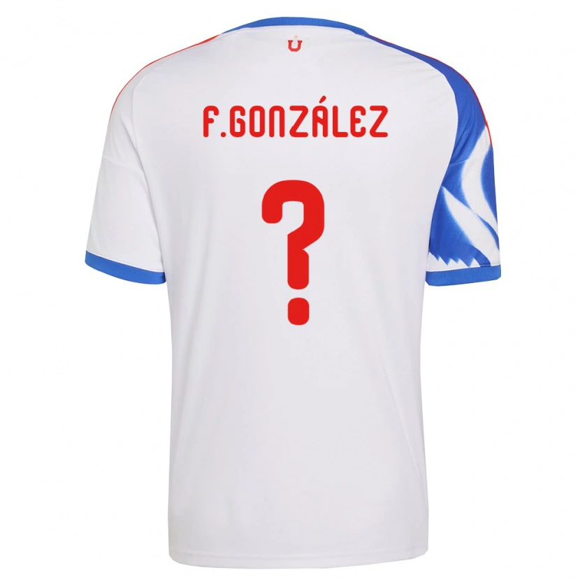 Danxen Kobiety Fernando González #0 Biały Granatowy Wyjazdowa Koszulka 2026/27 Koszulki Klubowe