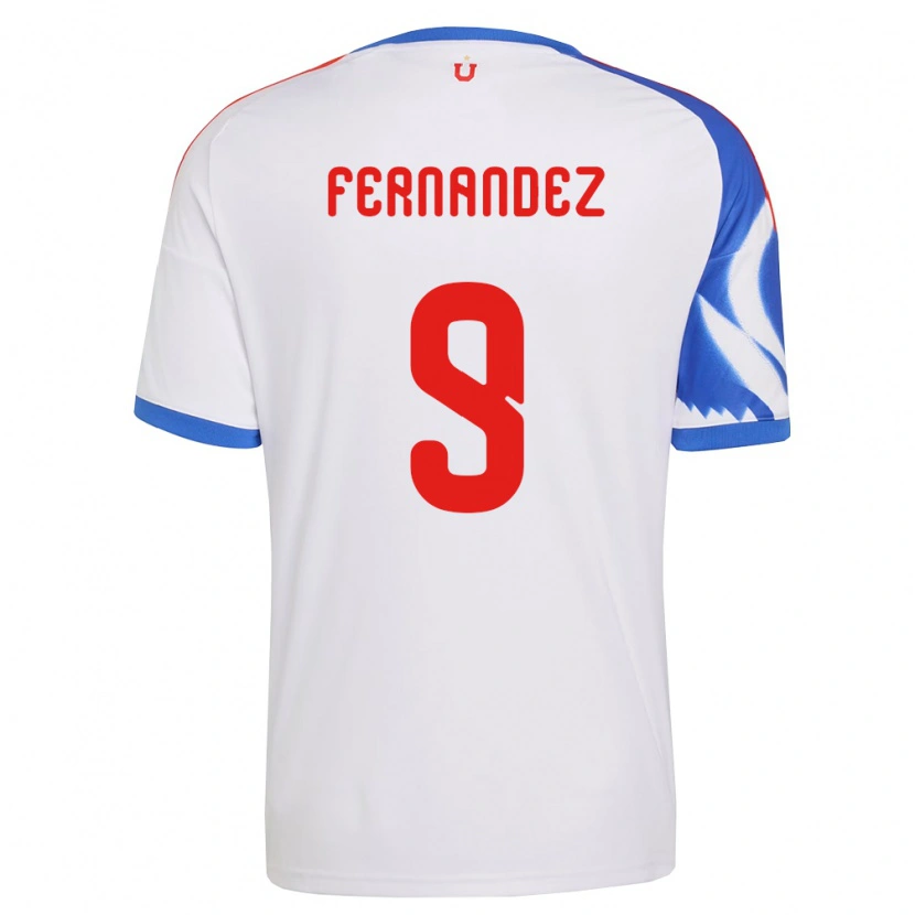 Danxen Kobiety Leandro Fernández #9 Biały Granatowy Wyjazdowa Koszulka 2026/27 Koszulki Klubowe