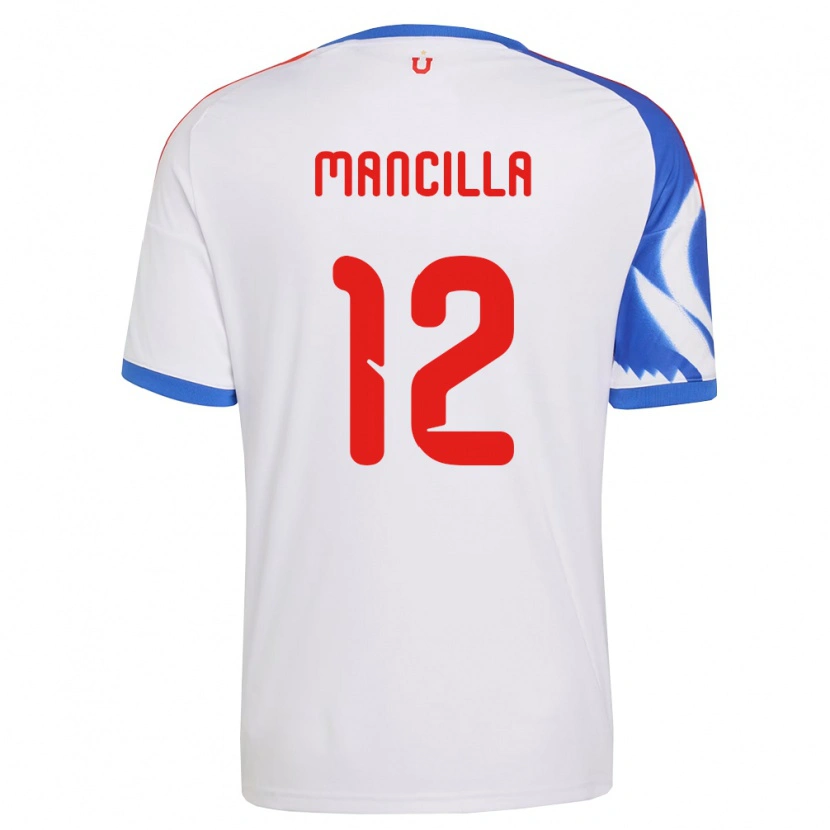 Danxen Kobiety Franco Mancilla #12 Biały Granatowy Wyjazdowa Koszulka 2026/27 Koszulki Klubowe