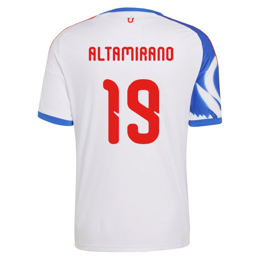 Danxen Kobiety Javier Altamirano #19 Biały Granatowy Wyjazdowa Koszulka 2026/27 Koszulki Klubowe