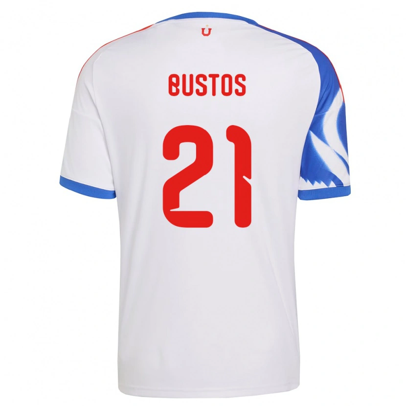 Danxen Kobiety Melissa Bustos #21 Biały Granatowy Wyjazdowa Koszulka 2026/27 Koszulki Klubowe