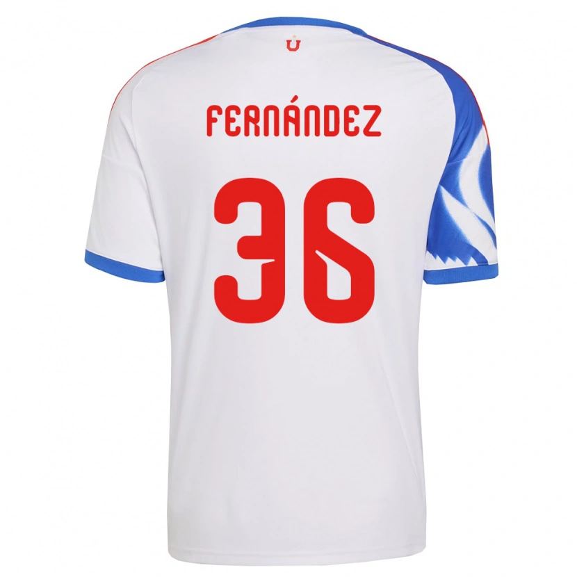 Danxen Kobiety Franco Fernández #36 Biały Granatowy Wyjazdowa Koszulka 2026/27 Koszulki Klubowe
