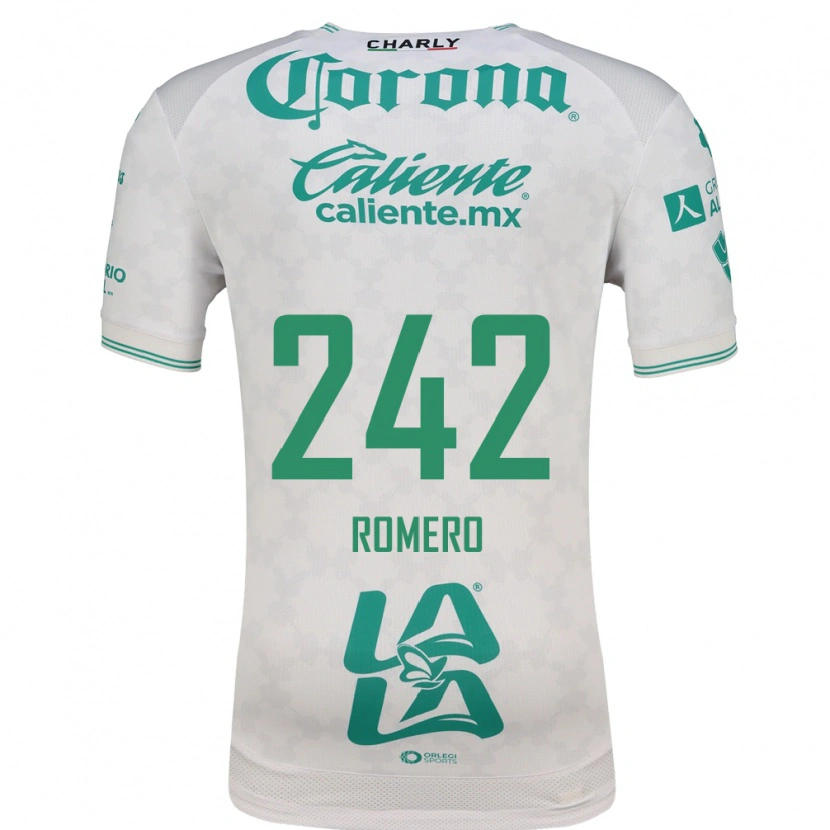 Danxen Kobiety Ángel Romero #242 Jasnozielony Biały Wyjazdowa Koszulka 2026/27 Koszulki Klubowe