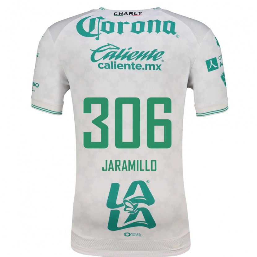 Danxen Kobiety Mario Jaramillo #306 Jasnozielony Biały Wyjazdowa Koszulka 2026/27 Koszulki Klubowe