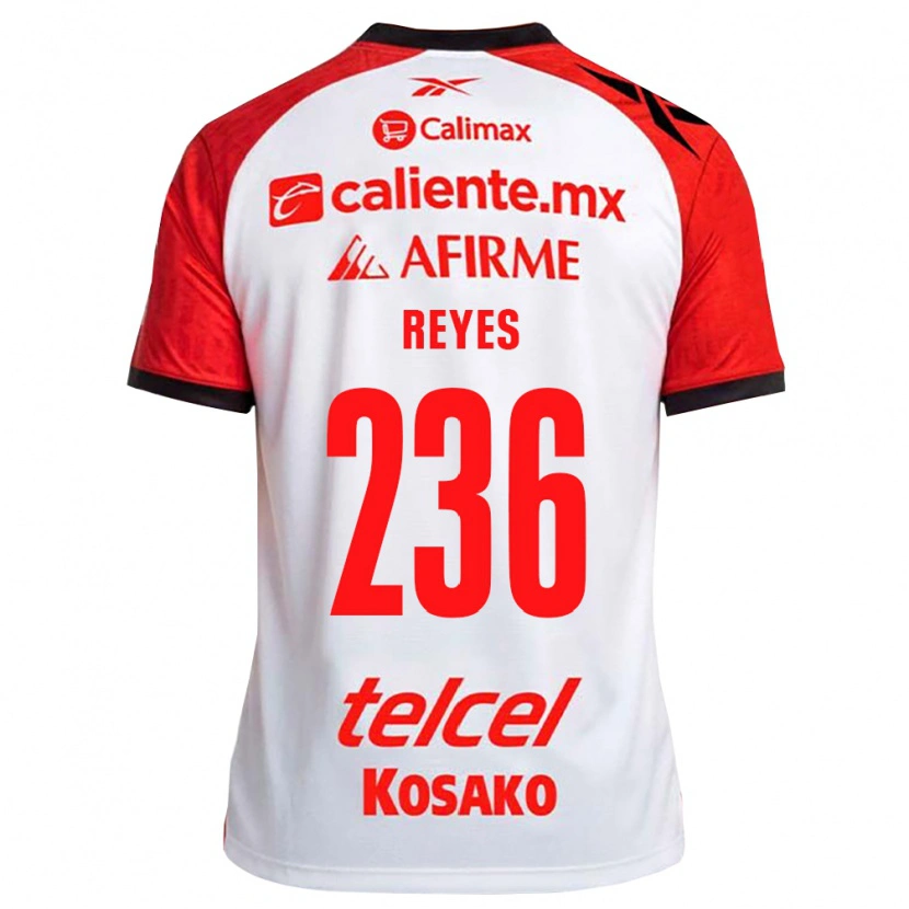 Danxen Kobiety Abraham Reyes #236 Biały Czarny Czerwony Wyjazdowa Koszulka 2026/27 Koszulki Klubowe