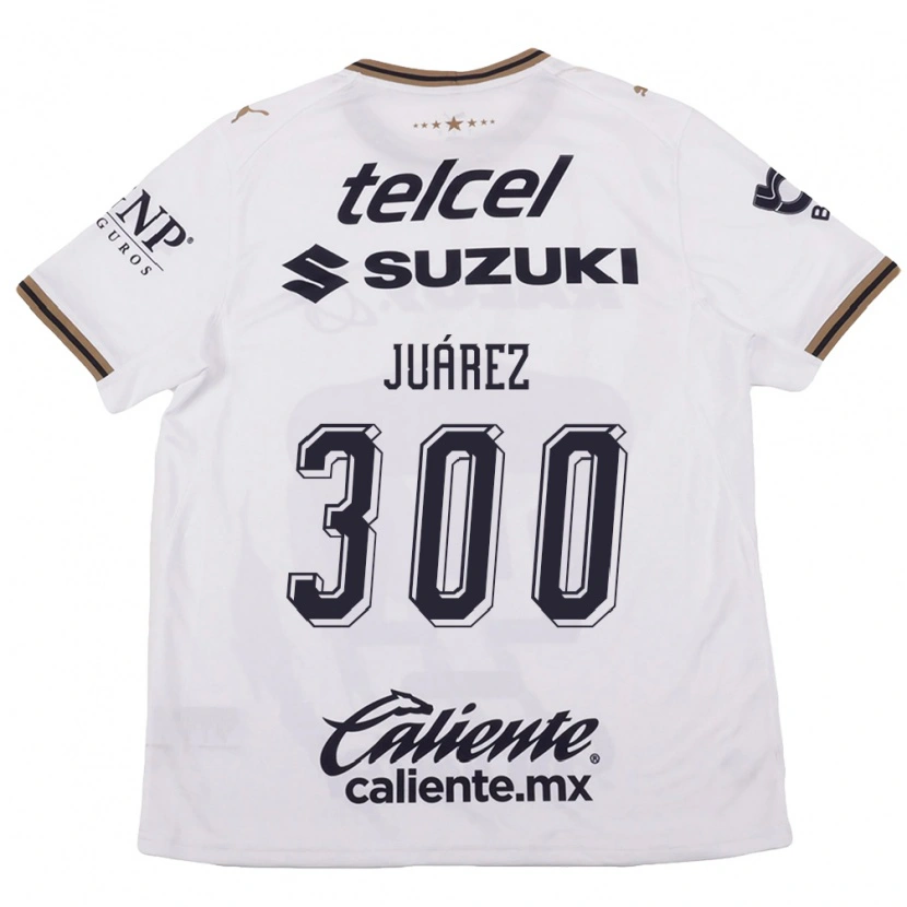 Danxen Kobiety Jonathan Juárez #300 Biały Czarny Brązowy Wyjazdowa Koszulka 2026/27 Koszulki Klubowe