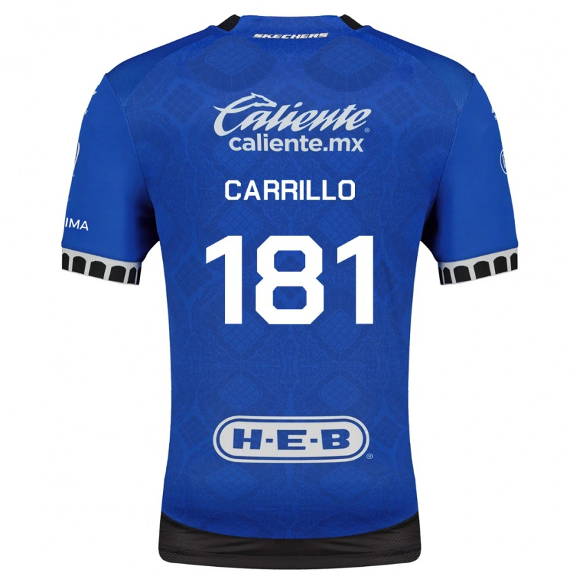 Danxen Kobiety Ángel Carrillo #181 Królewski Niebieski Biały Czarny Wyjazdowa Koszulka 2026/27 Koszulki Klubowe