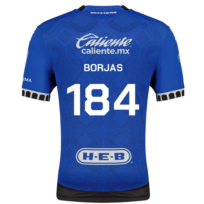 Danxen Kobiety Daniel Borjas #184 Królewski Niebieski Biały Czarny Wyjazdowa Koszulka 2026/27 Koszulki Klubowe