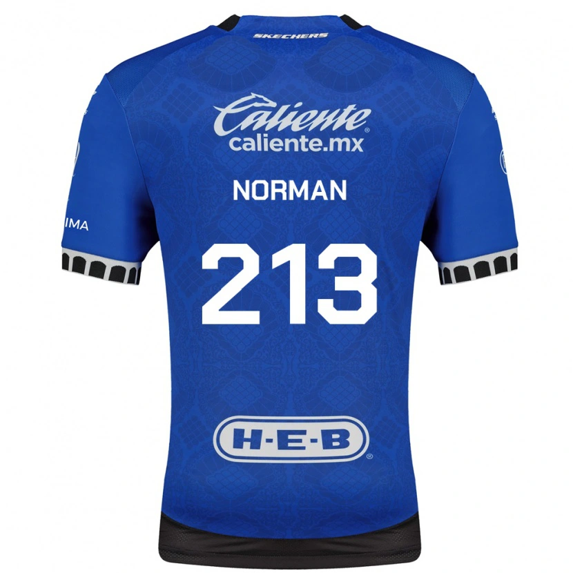Danxen Kobiety Humberto Norman #213 Królewski Niebieski Biały Czarny Wyjazdowa Koszulka 2026/27 Koszulki Klubowe