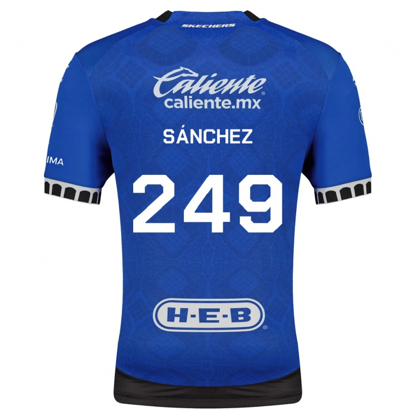 Danxen Kobiety Sergio Sánchez #249 Królewski Niebieski Biały Czarny Wyjazdowa Koszulka 2026/27 Koszulki Klubowe