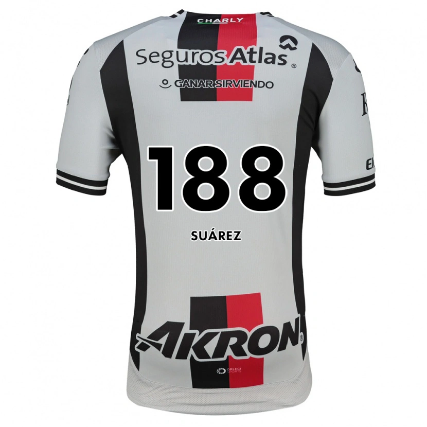 Danxen Kobiety Luis Suárez #188 Biały Czerwony Czarny Wyjazdowa Koszulka 2026/27 Koszulki Klubowe