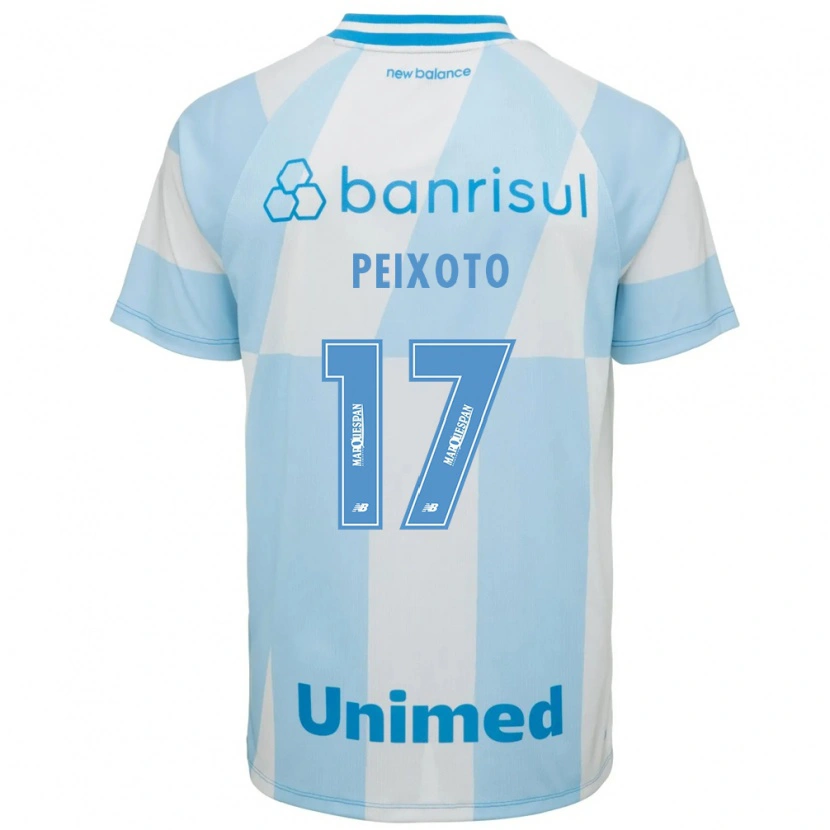 Danxen Kobiety Clarisse Benicio Peixoto #17 Jasny Niebieski Biały Wyjazdowa Koszulka 2026/27 Koszulki Klubowe