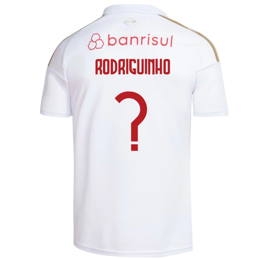 Danxen Kobiety Rodriguinho #0 Biały Czerwony Wyjazdowa Koszulka 2026/27 Koszulki Klubowe
