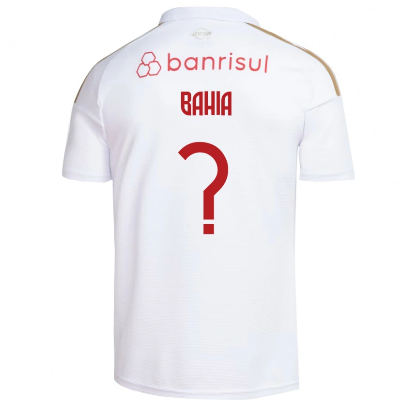 Danxen Kobiety Guilherme Bahia #0 Biały Czerwony Wyjazdowa Koszulka 2026/27 Koszulki Klubowe