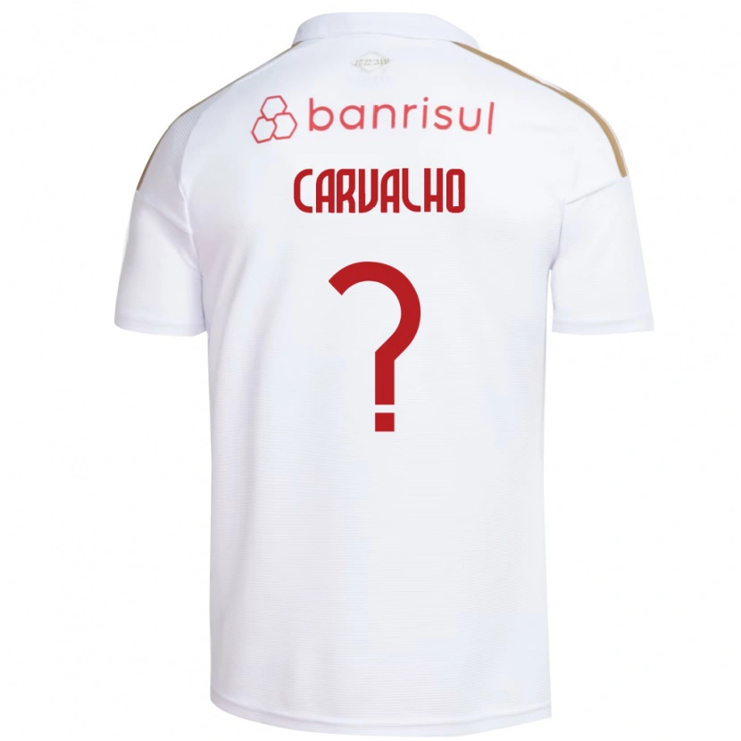 Danxen Kobiety Eduardo Carvalho #0 Biały Czerwony Wyjazdowa Koszulka 2026/27 Koszulki Klubowe