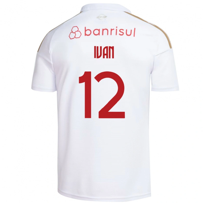 Danxen Kobiety Ivan #12 Biały Czerwony Wyjazdowa Koszulka 2026/27 Koszulki Klubowe