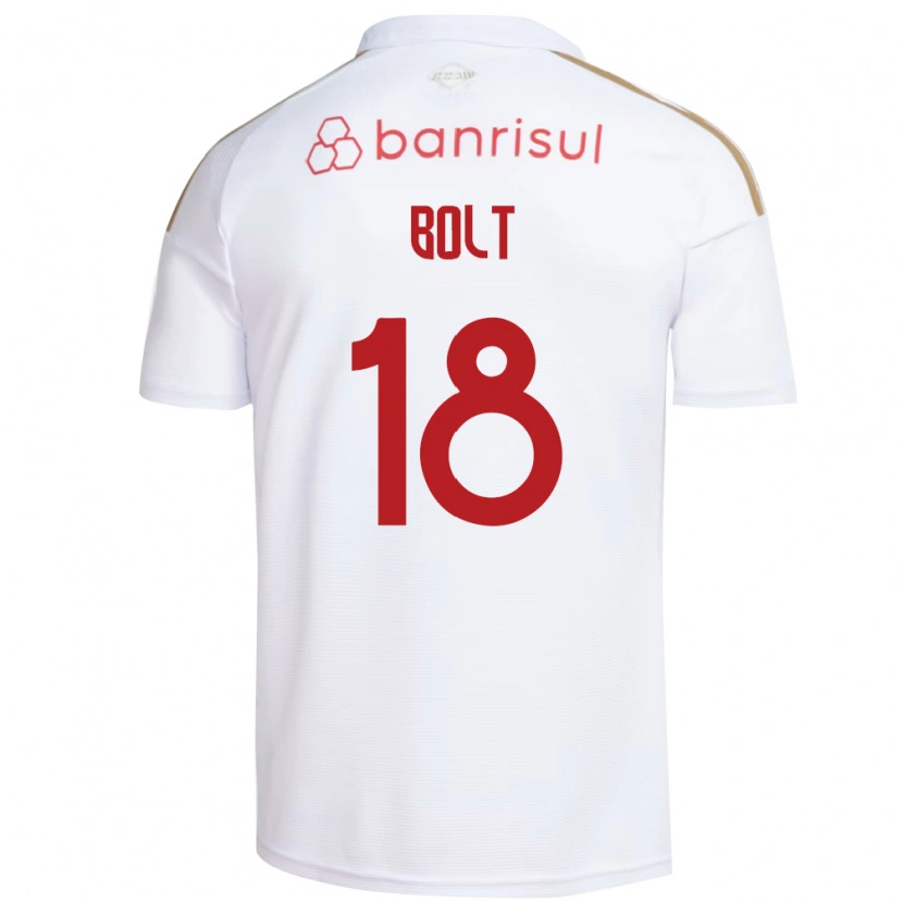 Danxen Kobiety Tamara Bolt #18 Biały Czerwony Wyjazdowa Koszulka 2026/27 Koszulki Klubowe