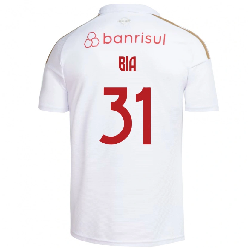 Danxen Kobiety Bia #31 Biały Czerwony Wyjazdowa Koszulka 2026/27 Koszulki Klubowe